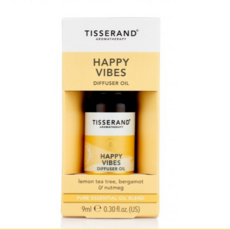 【Tisserand】歡欣愉悅薰香精油 Happy Vibes Diffuser Oil, 1個, 10ml