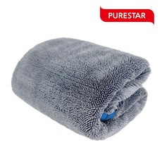 PURESTAR 보스 양면 드라잉타월 그레이, 1개
