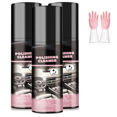 가죽 클리너 가죽관리 세정제 청소 선호하는 자동차 실내 보호제 스프레이 연마 실내용 플라스틱 고무 가죽 100ml 2개
