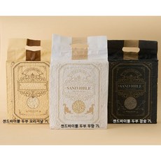 샌드바이블 초극세입자 두부모래, 8개, 7L