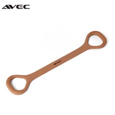 아벡 스트레칭 밴드 요가 필라테스 고탄력 저항밴드, 1개, 앰버 카라멜