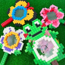 디폼블럭 물방울 돋보기 만들기 - 옵션, 팬지, 5개