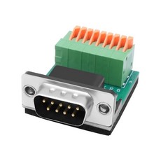 산업 자동화 및 홈 엔터테인먼트 시스템과 호환되는 DB9pin 남녀 RS485 RS422 컨버터 어댑터, 1개, 13AC1306947_DDG, DB9 male