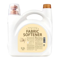에코블랑 유아섬유유연제 플로럴향, 5.5L, 1개