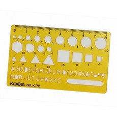 방안막대자 소형종합정규 스케일 투명 선긋는