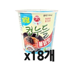 오뚜기 컵누들 불닭맛 42g, 18개