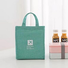 옥스포드 보온보냉 런치백 소형 쿨러백, 민트 민트