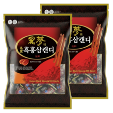 흑홍삼캔디, 700g, 2개