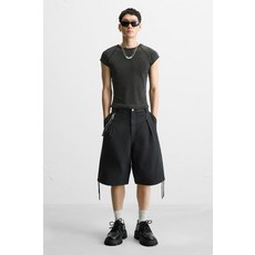 ZARA 자라 남성 스니커즈 포멀 슈즈 레더 멀티 아이릿 청키 - 블랙 167216