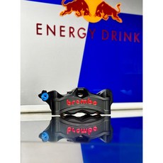 【大台南】歐多邁輪胎部 BREMBO STYLEMA 一體成型對四輻射卡鉗組 黑體紅字 【區分左，右】, 1個