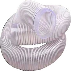 PVC 주름관 파이프 자재 투명 배관 배수관 자바라 덕트 배관 호스 자바라, 23. 내경 125mm, 1개