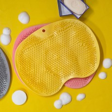 샤워 발브러쉬 발뒤꿈치 각질제거기 발마사지 매트
