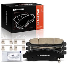 A-Premium 뷰익 캐딜락 쉐보레 및 GMC 모델과 호환되는 전면 세라믹 브레이크 패드 세트 - 엔클레이브/트래버스 2018-2020 XT5/아카디아 2017-2020, A-Premium 뷰익, 캐딜락, 쉐보레 및 GMC 모, 1개