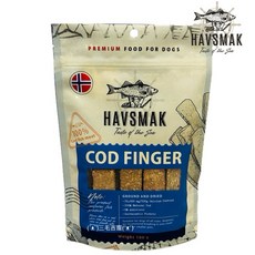 HAVSMAK海夫默克 挪威鱈魚皮捲 營養棒 小魚乾 寵物耐咬零食 無添加 100g, 挪威鱈魚, 1包