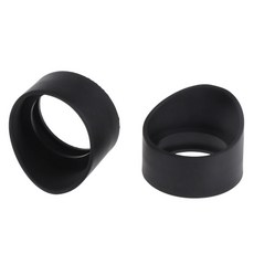 2PCS/세트 34mm 직경 고무 접안 렌즈 커버 접안 렌즈 가드 실린더 안피