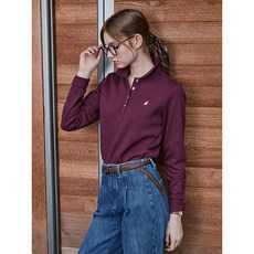 비버리힐스폴로클럽 여성 코튼 블렌드 카라 티셔츠 TS482