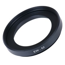 EF-S 35mm F/1.8과 호환되는 EW-52 렌즈 후드는 STM 베요넷 마운트 카메라 렌즈 후드와 호환되며 EW-52 보호 렌즈와 호환됩니다, 그림과 같이, 1개, 4NB403225_LHZ