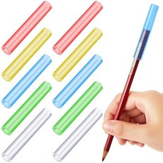 Tinlade 츄어블 펜슬 토퍼 아동용 실리콘 츄잉 펜슬 토퍼 감각 구강 운동 츄 보조제 불안 자폐증 ADHD 감각 통합 문제가 있는 아동용 (클래식), 20, 클래식