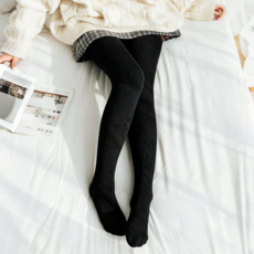 Yopence 여성용 면스판 레깅스 가을 겨울용 타이즈 쫄바지 슬림핏 팬츠 Free Size