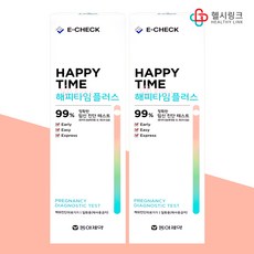 동아제약 해피타임 플러스 임신테스트기 99% 약국임테기 안심비밀배송, 1개입, 2개