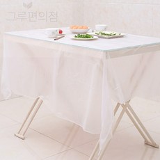 일회용 비닐 식탁보 10p 비닐테이블보