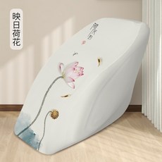 안마의자천갈이 커버 덮개 천갈이 방진 자외선 디자인, 빛나는 연꽃