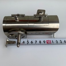 不銹鋼鋼管墨斗 木工裝修用墨線盒, 1個, 1個小小鋼管墨斗（墨斗里面裝有線和海綿）