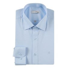 [백화점 정품] 에스티듀퐁 25SS 블루 스트레치 소재 슬림핏 셔츠SE5SM21LS311SBU.GB