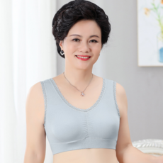 媽媽無鋼圈內衣 莫代爾背心式舒適胸罩