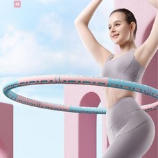 EVA 폼 훌라우프 조립식 휴대용 훌라우프, 퍼플