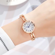 簡約韓版文藝鏈錶 森系手鏈手錶 氣質學生考試女錶 防水石英錶