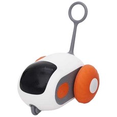 自動逗貓球 懶人逗貓車 智能滾滾球 貓咪玩具 逗貓 遙控逗貓狗玩具, 橘色, 1個, 跑跑車