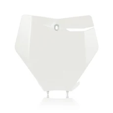 모토크로스 엔듀로 번호판 플랫 전동사이클 마스크 더트 바이크 KTM EXC SX XC-F SMR 125~450 유니버셜 홀, 03 White