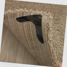 로봇청소기 밀림없는 러그 고정용 논슬립패드 / 미끄럼 발판 잡아주는, V라인 4p, 1개, V라인 4p