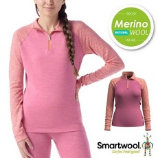 SmartWool 女 中厚保暖抗菌 半開襟長袖羊毛衛生衣 250gms 登山刷毛衣 滑雪底層衣 SW002829