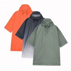 [정상가 : 119 000] 네파 공용 남성 여성 레인커버 판쵸형 방수 자켓 후드 오버핏 우의 다용도 소매스냅 장마철 여름 우비 야외 활동 등산 캠핑 여행 비옷