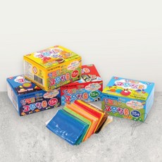 베스트피플 고무찰흙 15색 칼라점토, 빨강 파랑 노랑 연두 보라 갈색 주황, 15개