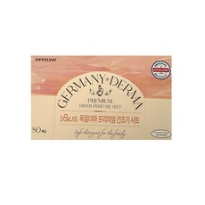 아이앤어스 독일더마 초고농축 섬유유연제 30일 향기 좋은 건조기 드라이 시트 알러지없는 EWG 등급 항균시트, 1개, 80매