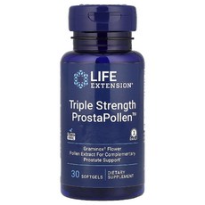 라이프익스텐션 프로스타폴른 Triple Strength ProstaPollen 30정, 120g, 1개