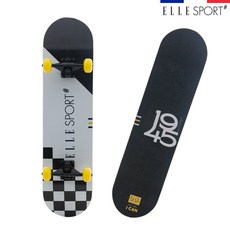 엘르 스케이트보드 입문용 초보 어린이 보드 스케이트 초등학생 가방+티툴, 엘르(일반형)_블랙, 1개