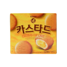 헤이지 오리온 카스타드 276G 1곽 식사대용간식