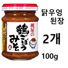모모야 된장 닭우엉된장 밥반찬, 2개, 100g
