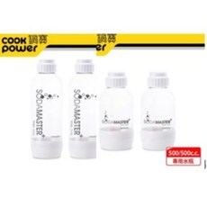 鍋寶氣泡水機專用水瓶 安全材質 輕巧便攜 環保耐用, 1000cc*2個+500cc*2個