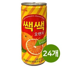 쌕쌕오렌지238(240)ml/롯데, 240ml, 24개