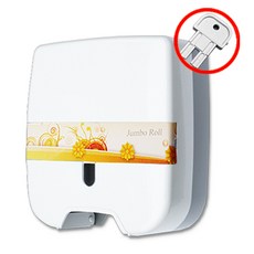 A형 점보롤 케이스 (열쇠형) 휴지 점보롤 케이스 디스펜서, 1개, 1개입