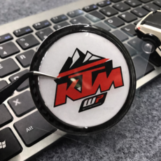 오토바이 엠블럼 스티커 바이크 로고 튜닝 스티커, 1개, 엠블럼 스티커-KTM