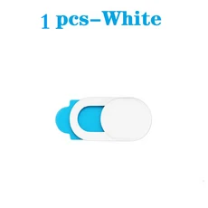 20/10/5/1pcs 슬라이딩 웹캠 커버 노트북 카메라 휴대폰 Antispy For iPad PC Macbook 태블릿 렌즈 개인 정, 08 1 PCS  White