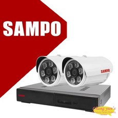 昌運監視器 SAMPO 聲寶 4路2鏡優惠組合 DR-TWEX3-4 VK-TW2C66H 2百萬紅外線攝影機, 1個
