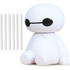 가습기 필터 스틱 3.66인치 교체용 면 소형 INVODA 미니 쿨 미스트 가습기24PCS, Humidifier+6Filter