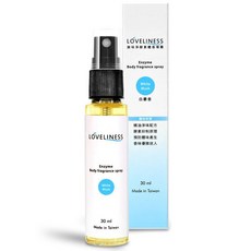 Loveliness 酵素體香噴霧 體味腋下除臭, 1個, 白麝香,30mL